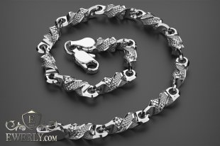 Author's bracelet of sterling silver 2, фото