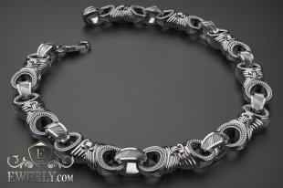 Author's bracelet of sterling silver 11, фото